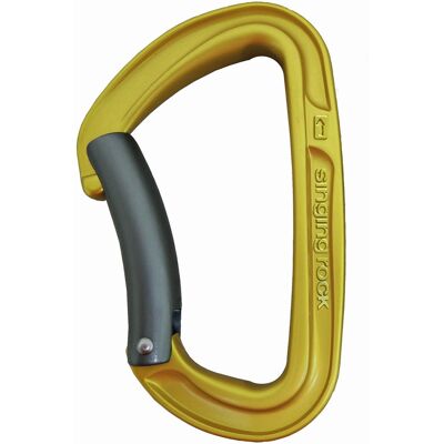 SINGING ROCK D Colt Bent Aluminium Karabiner - 26kN - 21mm - 42g - Klatregreier SINGING ROCK D Colt Bent Aluminium Karabiner - 26kN - 21mm - 42g - Klatregreier