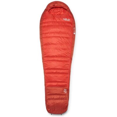 Rab Alpine -6c / 20f Dark Horizon/tuscan Red Long Rab Alpine -6c / 20f Dark Horizon/tuscan Red Long