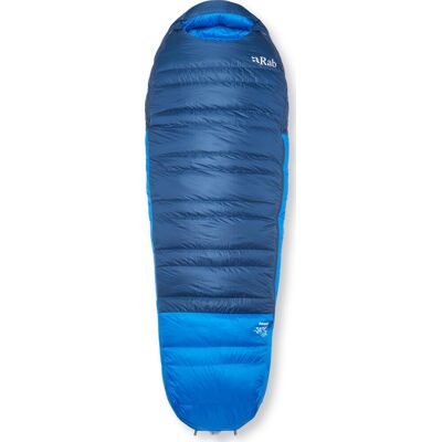 Rab Ascent -24c / -11f Tempest Blue/maya Blue Left Zip Rab Ascent -24c / -11f Tempest Blue/maya Blue Left Zip