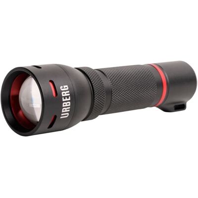 Urberg Flashlight Zoom Led Black Urberg Flashlight Zoom Led Black