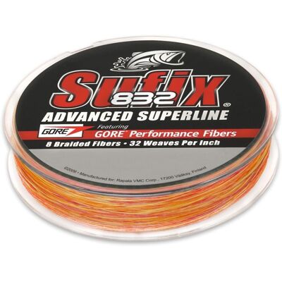 Sufix 832 Braid Fire Camo 0.10mm Sufix 832 Braid Fire Camo 0.10mm