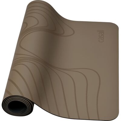 Casall Yoga Mat Grip & Cushion Iii Surge 5mm Taupe One size Casall Yoga Mat Grip & Cushion Iii Surge 5mm Taupe One size