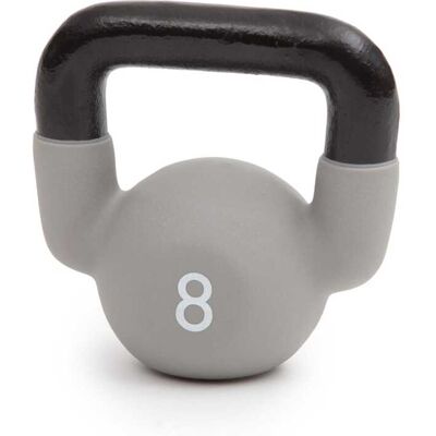 Abilica Lysegrå 8kg Støpejerns Kettlebell - Kettlebell Abilica Lysegrå 8kg Støpejerns Kettlebell - Kettlebell