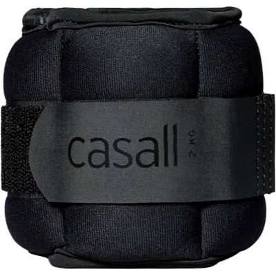 Casall Wrist Weights 2x2kg Black One size Casall Wrist Weights 2x2kg Black One size