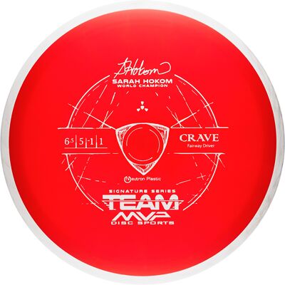 Axiom Discs Neutron Driver Crave Red One size Axiom Discs Neutron Driver Crave Red One size