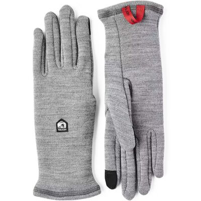Hestra Gravita Merino Liner - 5 Finger Grey 7 Hestra Gravita Merino Liner - 5 Finger Grey 7