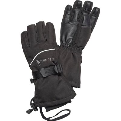 Isbjörn Of Sweden Tundra Finger Glove Kids Black 5-6 år Isbjörn Of Sweden Tundra Finger Glove Kids Black 5-6 år