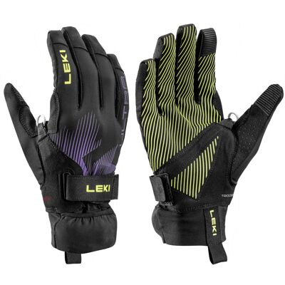 Leki Ultratrail Storm Tr Black-neonyellow-violet 10.0 Leki Ultratrail Storm Tr Black-neonyellow-violet 10.0