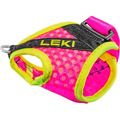 Leki Shark Frame Strap Mesh Neonpink-neonyellow M-L-XL Leki Shark Frame Strap Mesh Neonpink-neonyellow M-L-XL