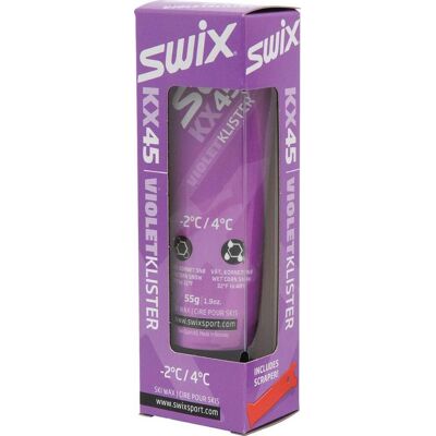 Swix KX45 Violet - Grovkornet Snø, Kaldvær, Klassisk Ski Voks Swix KX45 Violet - Grovkornet Snø, Kaldvær, Klassisk Ski Voks