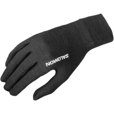 Salomon Winter Merino Gloves Deep Black/ XS Salomon Winter Merino Gloves Deep Black/ XS