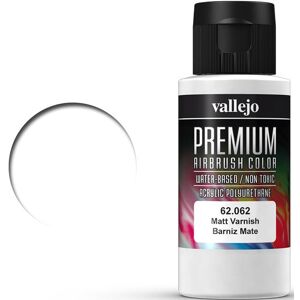 Vallejo Premium Varnish Matt 60ml Premium Airbrush Color - Klarlakk