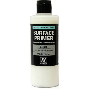 Airbrush Vallejo Surface Primer White Hvit 200 ml