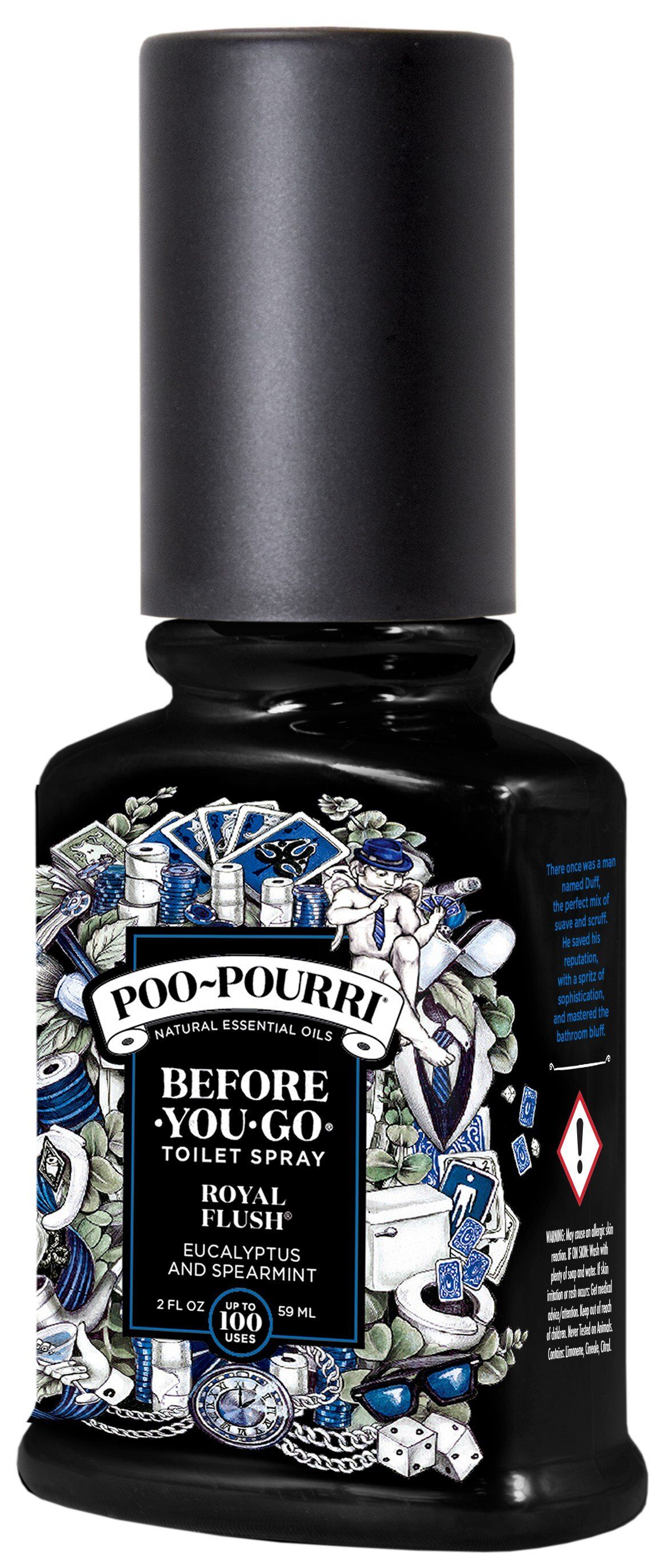 Poo Pourri  Royal Flush Toalett Spray Skjul dine spor... eller andres...
