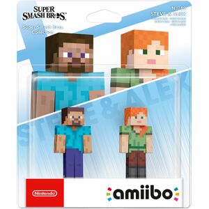 Nintendo Switch Amiibo Figur Steve & Alex Super Smash Bros Collection No 89