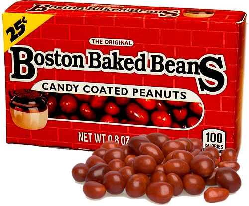 Boston Baked Beans Peanuts - 23g Candy Coated Peanuts