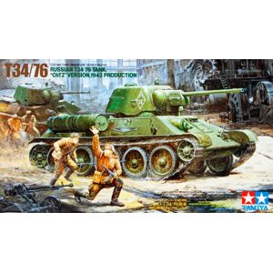 T34/76 Russian T34/76 Tank ChTZ Version Tamiya 1:35 Byggesett