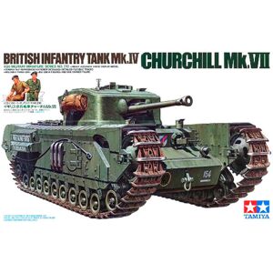 British Infantry Tank Mk.IV Churchill Tamiya 1:35 Byggesett - Mk.VII