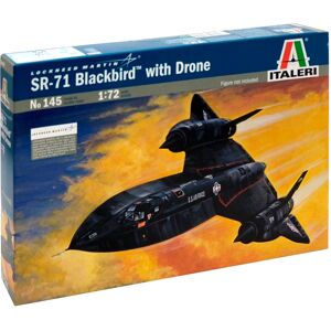 Lockheed SR-71 Blackbird with Drone Italeri 1:72 Byggesett