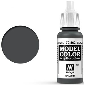 Byggesett Vallejo Model Color Black Grey 17ml Tilsvarer 4752AP 4785AP 4795AP 4861AP
