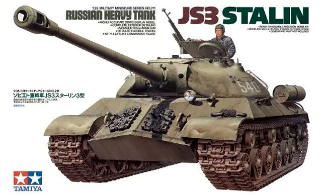 Russian Heavy Tank JS3 Stalin Tamiya 1:35 Byggesett