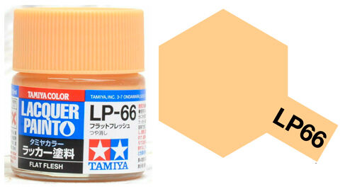 Lakkmaling LP-66 Flat Flesh Matt Tamiya 82166 - 10ml