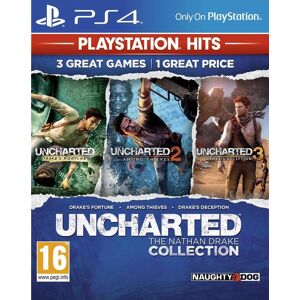 Playstation 4 Uncharted Nathan Drake Collection PS4 Uncharted + Uncharted 2 + Uncharted 3