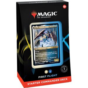 Magic The Gathering Magic Starter Commander Deck First Fligh First Flight - Hvit/Blå