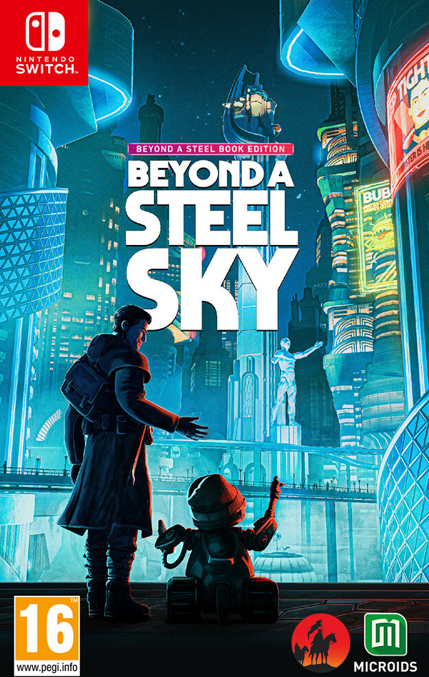 Microids Beyond A Steel Sky Switch Steelbook Edition