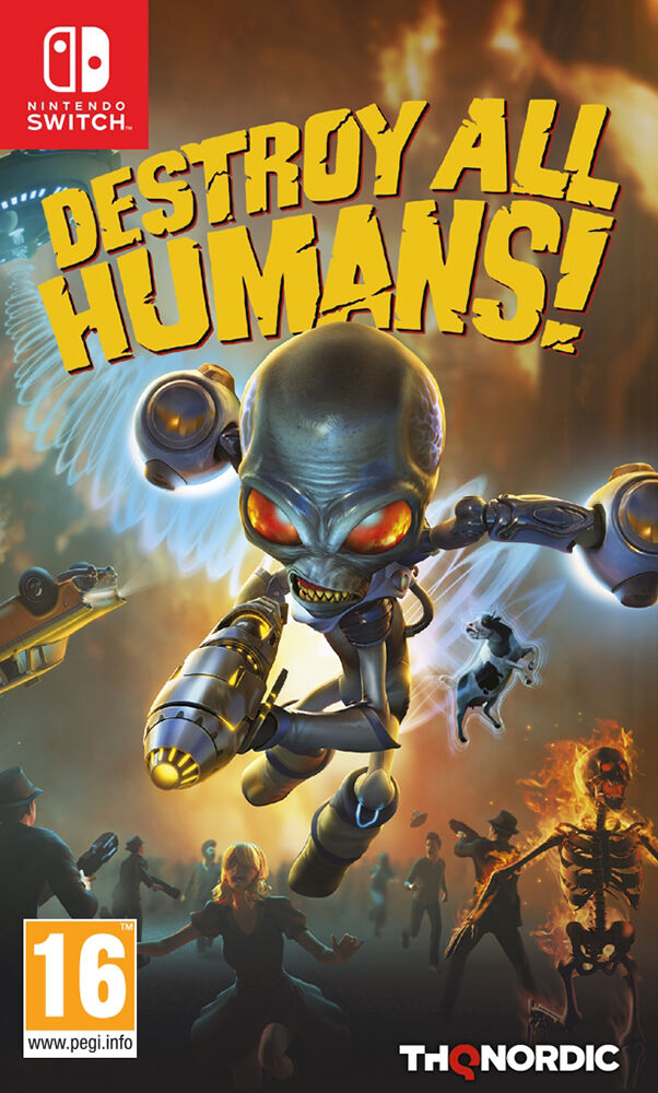 THQ Destroy All Humans Switch