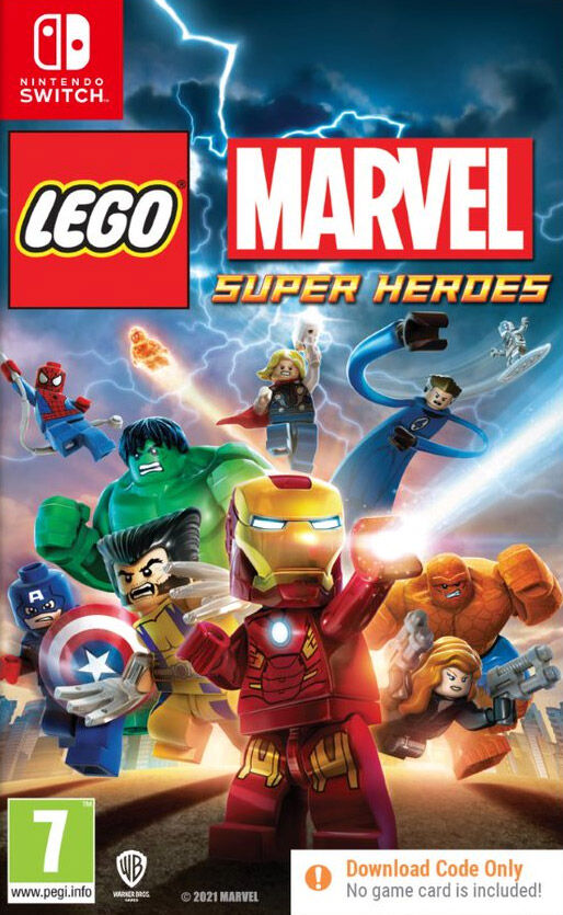 Warner Bros. Interactive Entertainment LEGO Marvel Super Heroes Switch Kode til nedlasting, ikke brikke