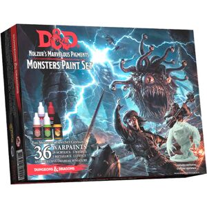 Dungeons & Dragons D&D Army Painter Monsters Paint Set 36 malinger Nolzur's Marvelous Pigments