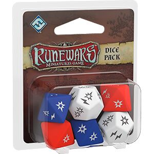 Brettspill RuneWars Miniatures Game Dice Pack