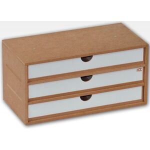 Warhammer Hobbyzone Module OM02a 3x Drawers 3 skuffer med skillevegger - 30 cm