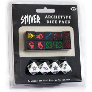 Rollespill Shiver RPG Archetype Dice Pack