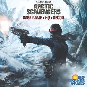 Arctic Scavengers + Recon Exp Brettspill Hovedspill + Tilleggspakke/Expansion