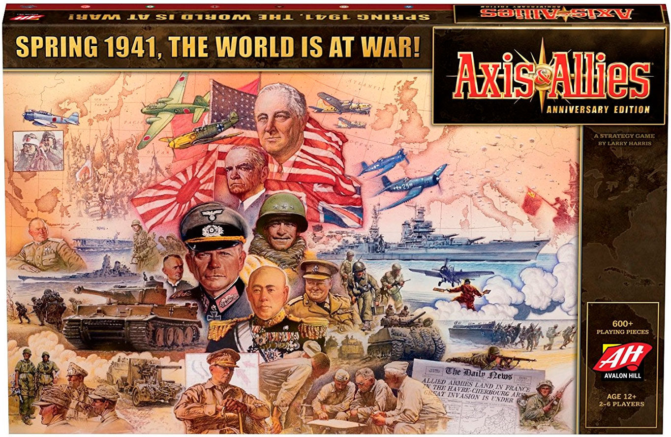 Axis & Allies Anniversary Edition 2nd Edition Stor Jubileumsutgave