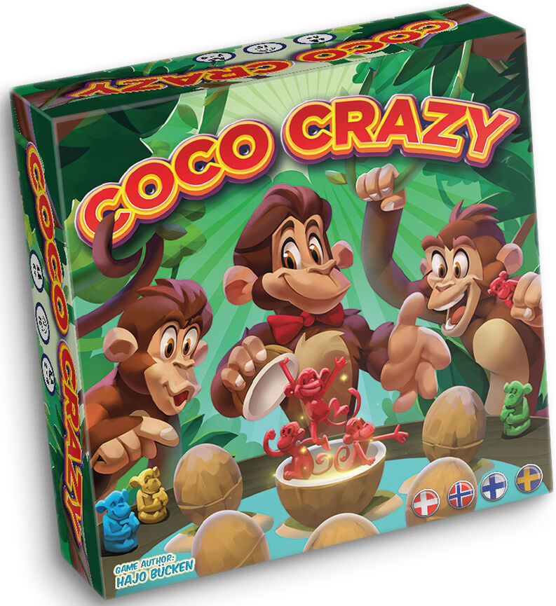 Coco Crazy Brettspill Norsk utgave