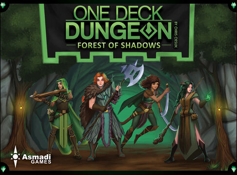 One Deck Dungeon Forest of Shadows Exp Utvidelse til One Deck Dungeon