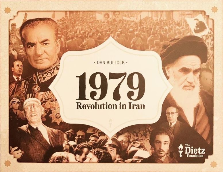 1979 Iran in Revolution Brettspill