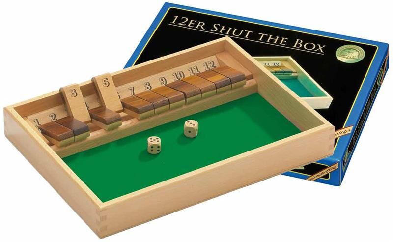 Shut the Box 12 er Regnespill