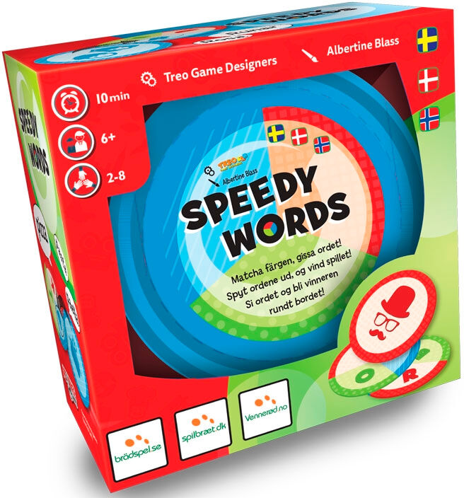 Speedy Words Brettspill Norsk utgave