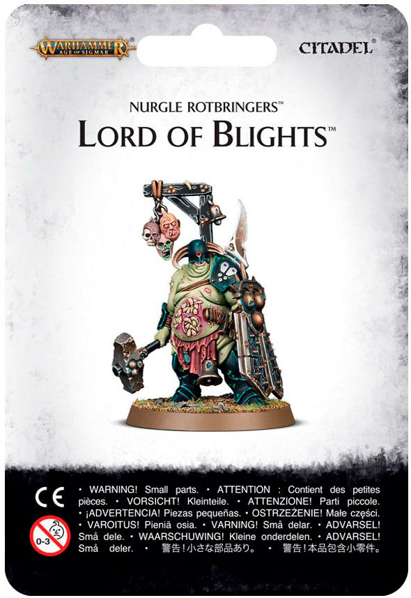 Nurgle Rotbringers Lord of Blights Warhammer Age of Sigmar