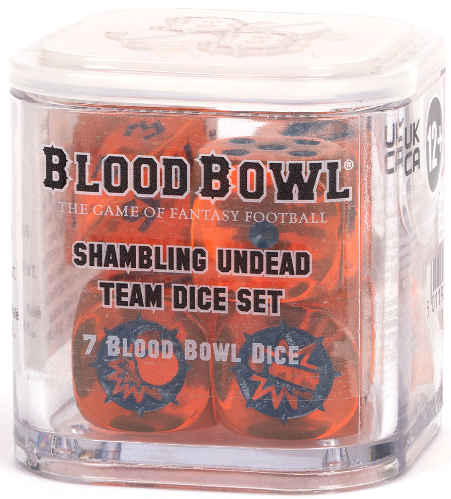 Blood Bowl Dice Shambling Undead