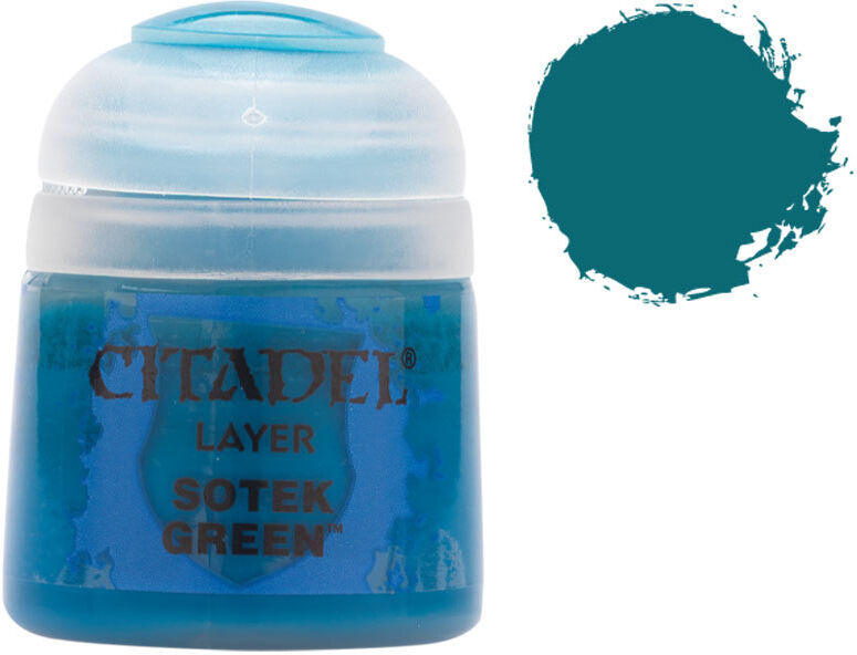 Citadel Paint Layer Sotek Green (Også kjent som Hawk Turquoise)