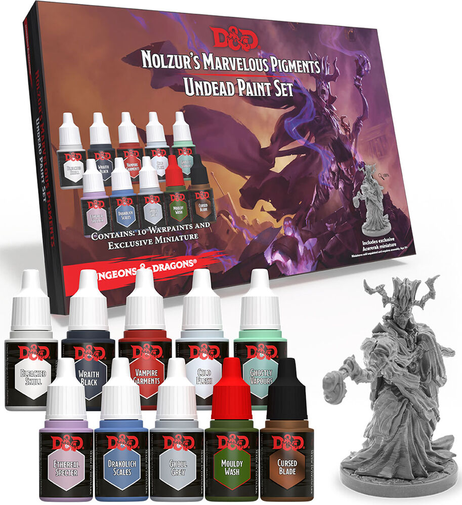 D&D Army Painter Undead Paint Set 10 malinger Nolzur's Marvelous Pigments