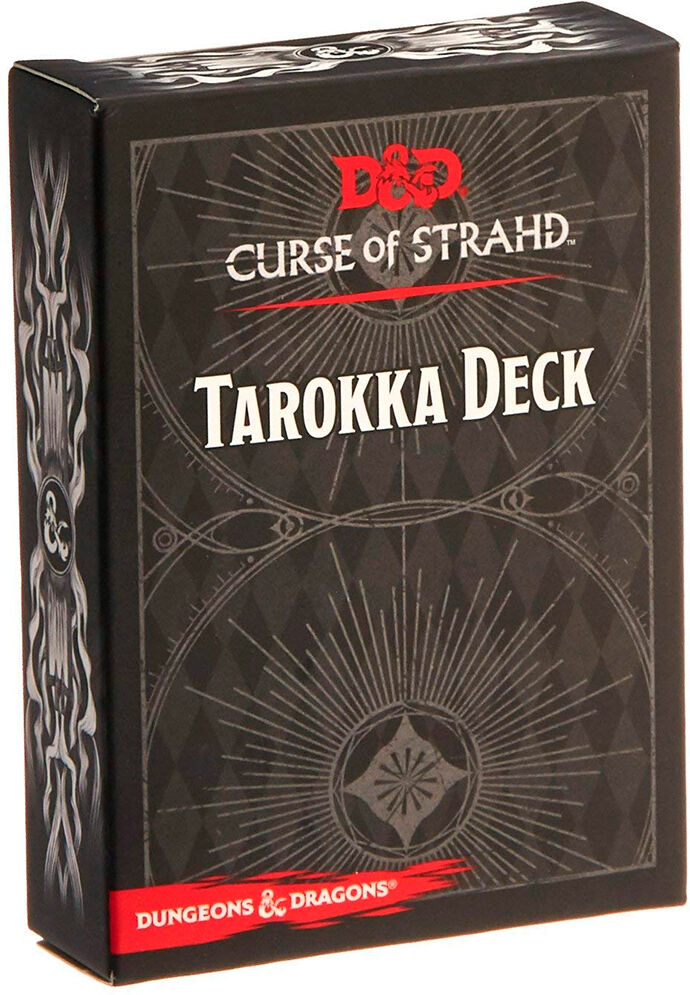 D&D Cards Curse of Strahd Tarokka Deck Dungeons & Dragons - 54 kort