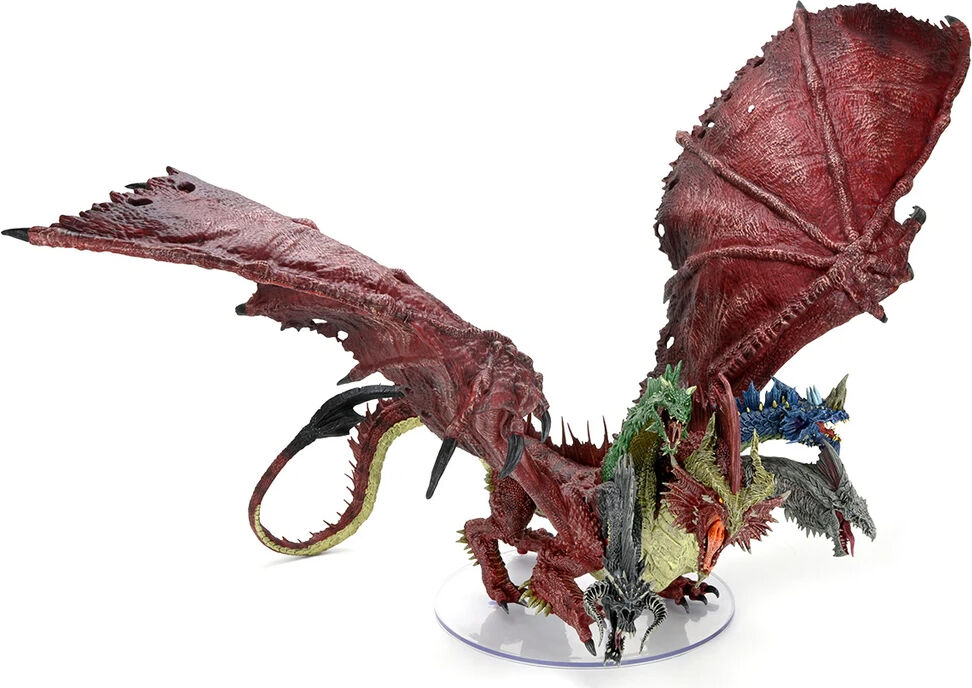 D&D Icons Gargantuan Tiamat - 73,4 cm! Vingespenn på 73,4 cm!