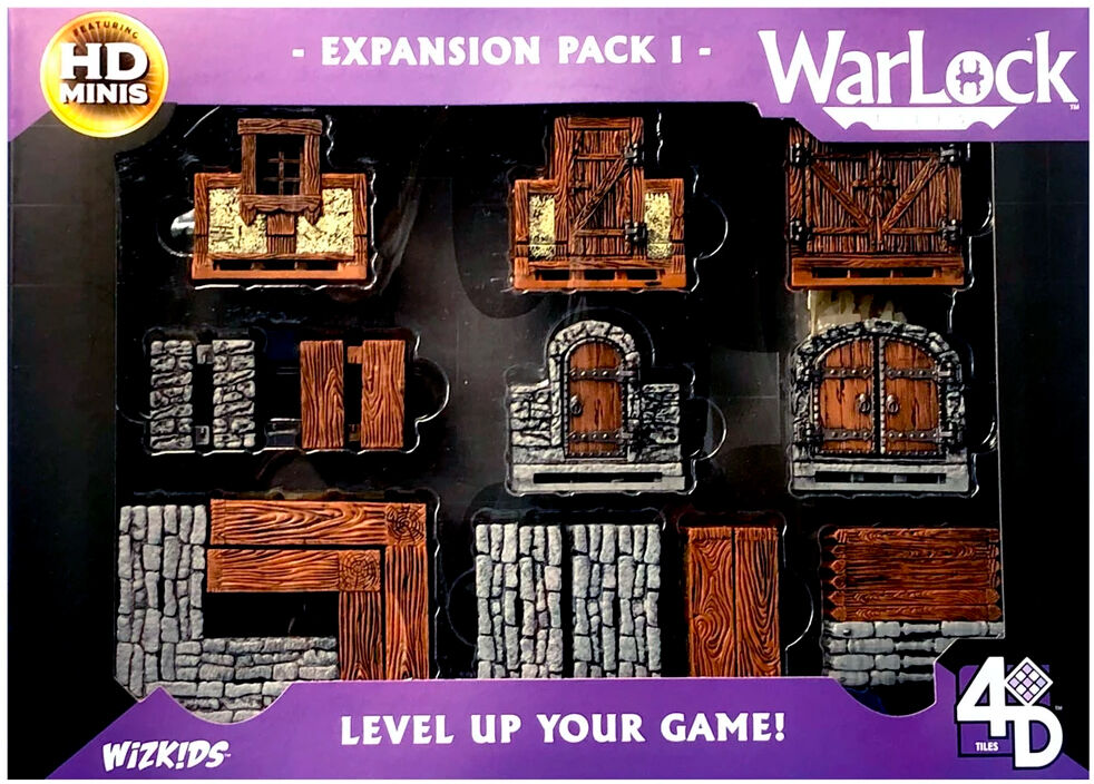 Warlock Tiles Expansion 1 Bygg din egen Dungeon i 3D!