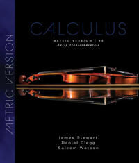 Stewart, James (McMaster University) Calculus: Early Transcendentals, Metric Edition (0357113519)